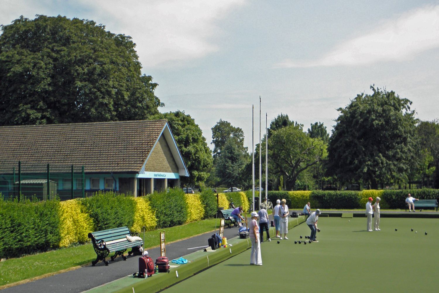 Bowling in Herbert Parkabcp